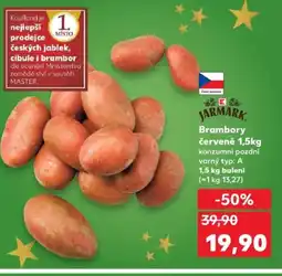 Kaufland Brambory červené nabídka