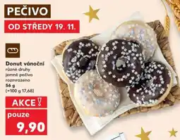 Kaufland Donut vánoční nabídka