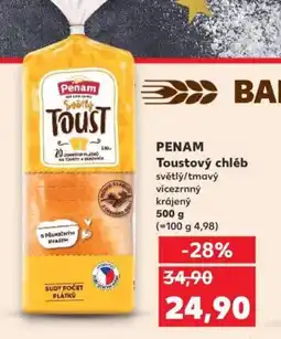 Kaufland PENAM Toustový chléb nabídka