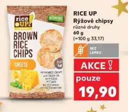 Kaufland RICE UP Rýžové chipsy nabídka