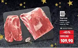 Kaufland Vepřová krkovice nabídka