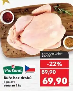 Kaufland K- Purland Kuře bez drobů nabídka