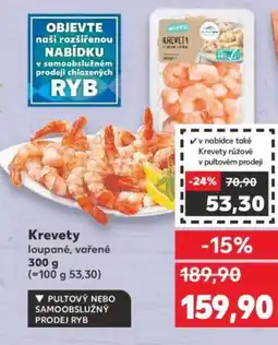 Kaufland Krevety nabídka