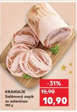 Kaufland KRAHULIK Salámový aspik se zeleninou nabídka