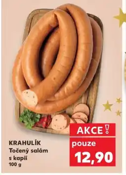 Kaufland KRAHULIK Točený salám s kapií nabídka