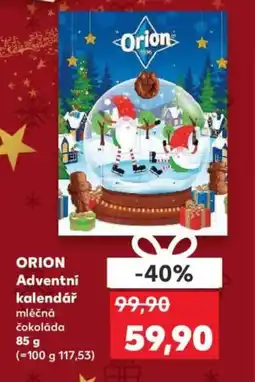 Kaufland ORION Adventní kalendář nabídka