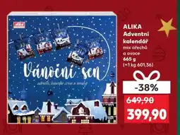 Kaufland ALIKA Adventní kalendář nabídka