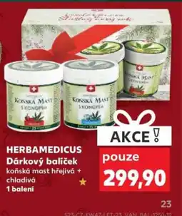 Kaufland HERBAMEDICUS Dárkový balíček nabídka