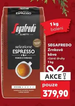 Kaufland SEGAFREDO Zrnková kava nabídka