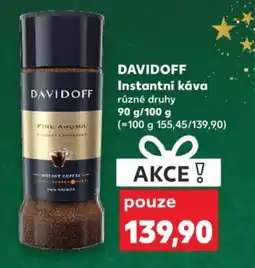 Kaufland DAVIDOFF Instantní káva nabídka