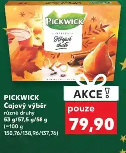 Kaufland PICKWICK Čajový výběr nabídka