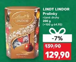 Kaufland LINDT LINDOR Pralinky nabídka