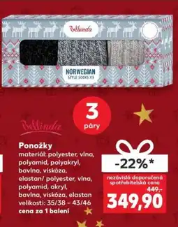 Kaufland Ponožky nabídka