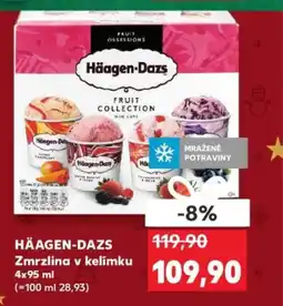 Kaufland HÄAGEN-DAZS Zmrzlina v kelímku nabídka