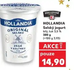 Kaufland HOLLANDIA Selský jogurt nabídka