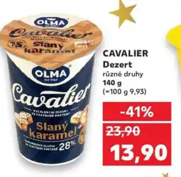 Kaufland CAVALIER Dezert nabídka