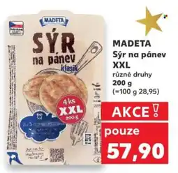 Kaufland MADETA Sýr na pánev XXL nabídka