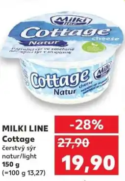 Kaufland MILKI LINE Cottage nabídka