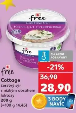 Kaufland K- Free Cottage nabídka