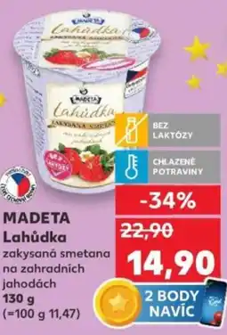 Kaufland MADETA Lahůdka nabídka