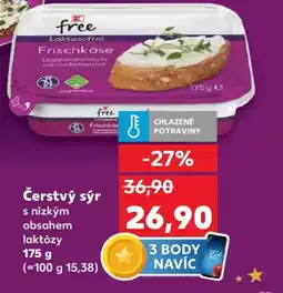 Kaufland K- Free Čerstvý sýr nabídka