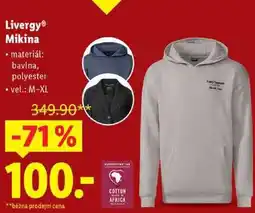 Lidl Livergy Mikina nabídka