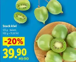 Lidl Snack kiwi, 125 g nabídka
