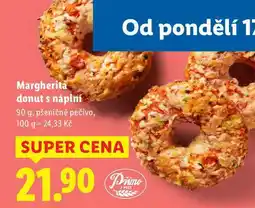 Lidl Margherita donut s náplní, 90 g nabídka