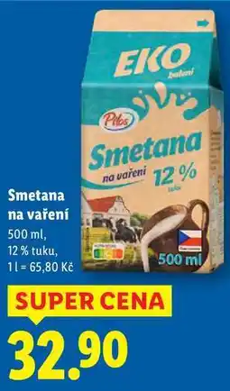 Lidl Smetana na vaření, 500 ml nabídka