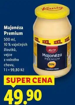 Lidl Majonéza Premium, 500 ml nabídka