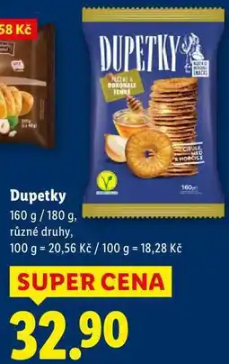 Lidl Dupetky, 160 g/180 g nabídka