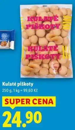 Lidl Kulaté piškoty, 250 g nabídka