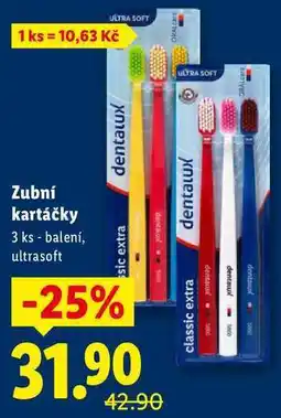 Lidl Zubní kartáčky, 3 ks nabídka