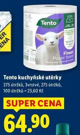 Lidl Tento kuchyňské utěrky, 1 ks nabídka