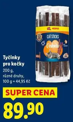 Lidl Tyčinky pro kočky, 200 g nabídka