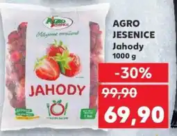 Kaufland AGRO JESENICE Jahody nabídka