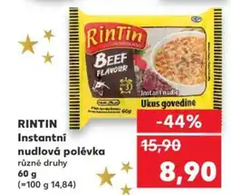 Kaufland RINTIN Instantní nudlová polévka nabídka