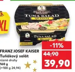 Kaufland FRANZ JOSEF KAISER Tuňákový salát nabídka