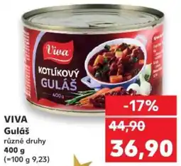 Kaufland VIVA Guláš nabídka