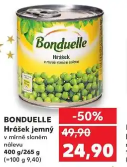 Kaufland BONDUELLE Hrášek jemný nabídka