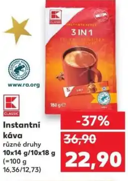 Kaufland Instantní Κάva nabídka