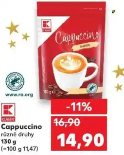 Kaufland Cappuccino nabídka