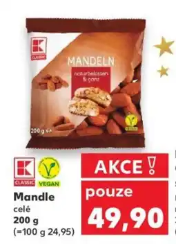 Kaufland Mandle celé nabídka