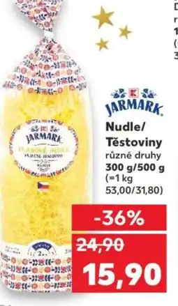 Kaufland Nudle/ Těstoviny nabídka