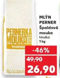 Kaufland MLÝN PERNER Špaldová mouka nabídka