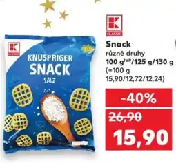 Kaufland Snack nabídka