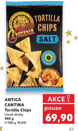 Kaufland ANTICA CANTINA Tortilla Chips nabídka
