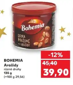 Kaufland BOHEMIA Arašídy nabídka