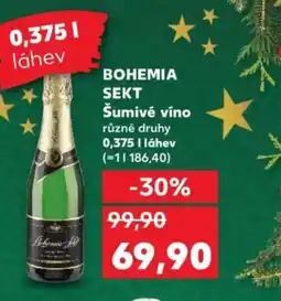 Kaufland BOHEMIA SEKT Šumivé víno nabídka
