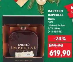 Kaufland BARCELÓ IMPERIAL Rum nabídka